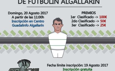 2º Campeonato Futbolín Algallarín