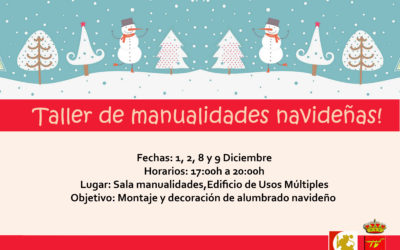 Taller manualidades navideño