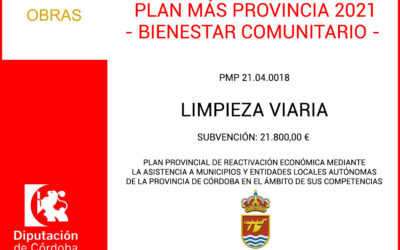 Plan más provincia 2021 – Limpieza viaria